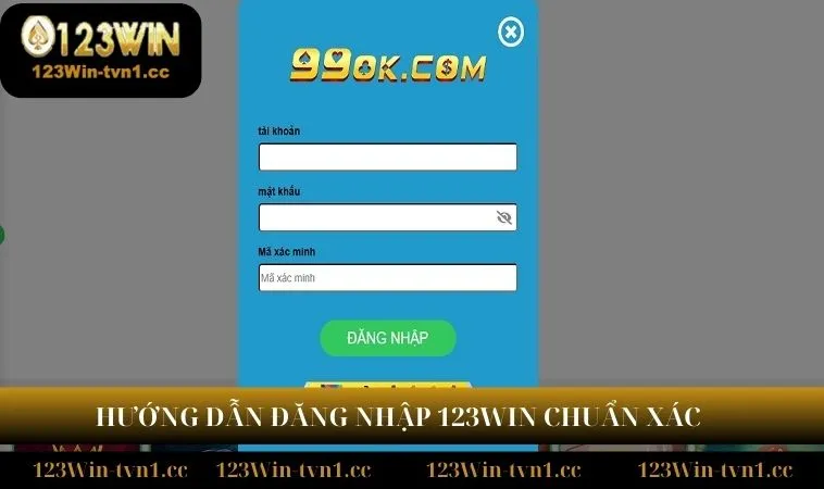 Hướng dẫn đăng nhập 123WIN chuẩn xác 